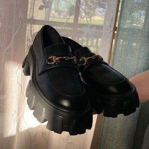 Princess Polly Penny Lane Loafer Black